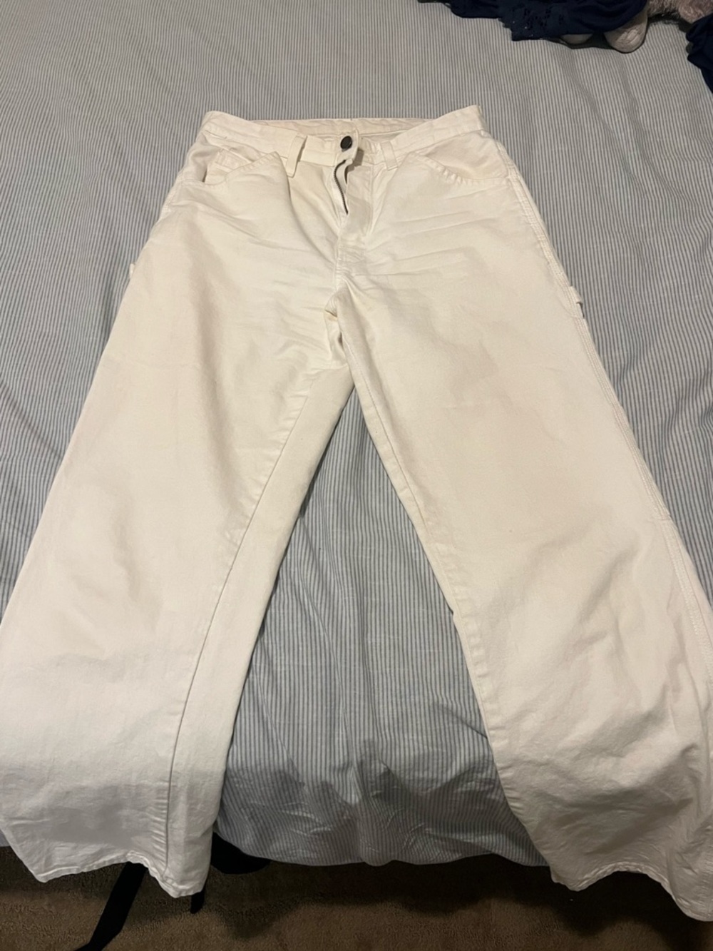 Vintage White Dickies x Sherwin Williams work pants